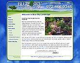 Blue Sky Landscape
